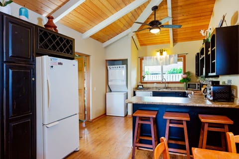 Wet bar, second washer/dryer, second refrigerator 