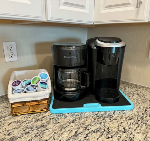 2 types of coffee makers available