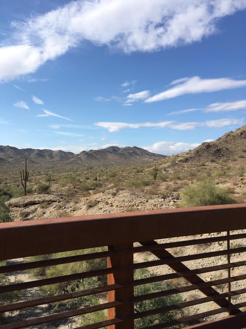 Starting out on hiking trails @ Skyline Regional Park 20 min W on interstate 10