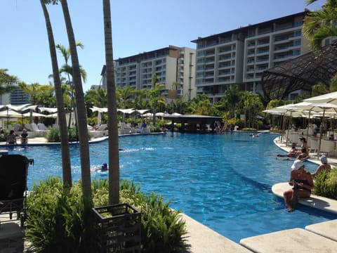 One of several Grand Luxxe pools