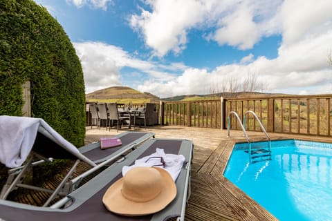 Soak up some rays by the pool