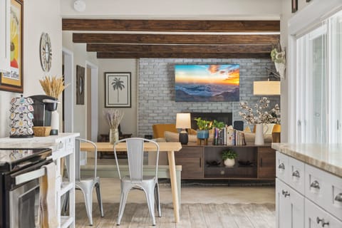 Kitchen View Into Living Room