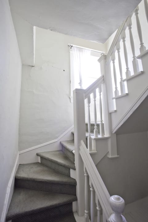 stairwell up to the apartment