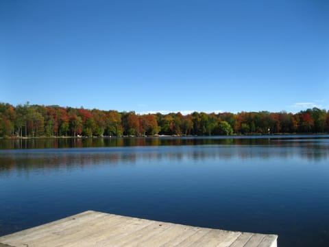 Breathtaking! (The view from the deck off the lodge's private beach)