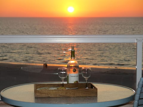 Sunsets from the balcony; pick your drinks