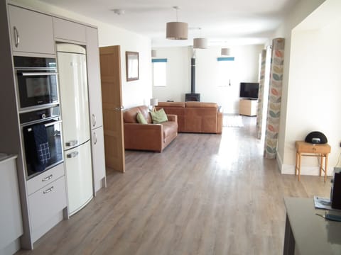 Spacious living area.