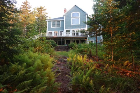View of house from dock. Spectacular!