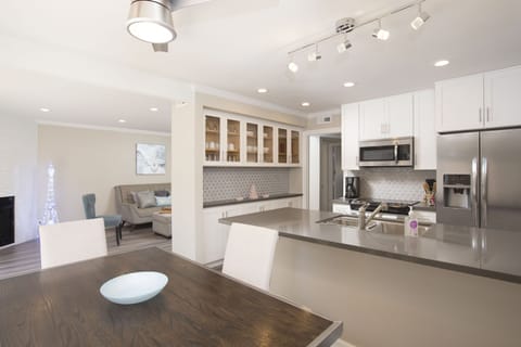 Remodeled kitchen and dinning table