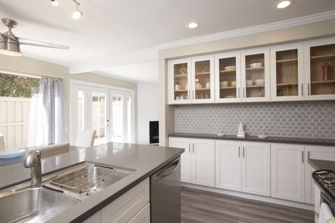 Remodeled kitchen and dinning table