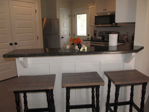 Enjoy a snack at the bar.