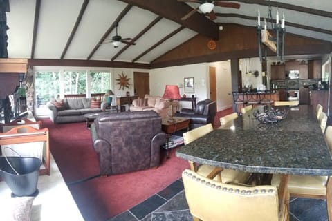 Dining Area, Kitchen, and Living Room