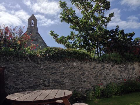 Rear enclosed garden.