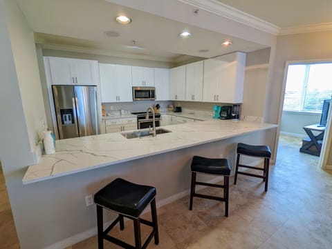 New Carrara Marble Kitchen!