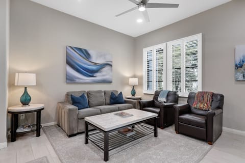 Living room area
