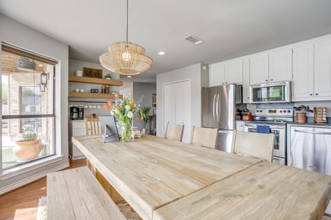 Get ready to stir up some fun in our cozy kitchen! It's the perfect spot for you