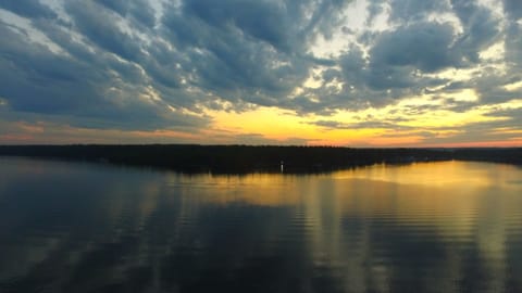 Unwind with stunning sunsets right from the dock on beautiful Lac Courte Oreilles