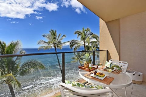 Enjoy breathtaking views of the Pacific from this private balcony