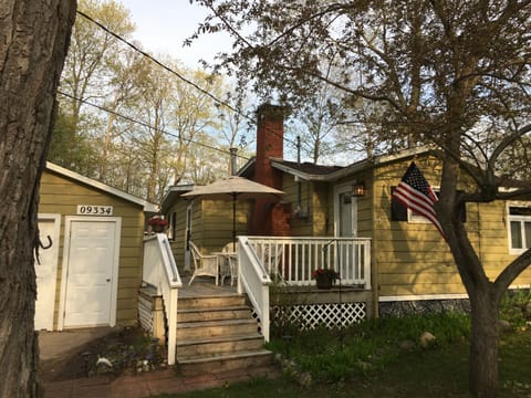 Front of cottage