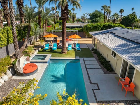 Beautifully landscaped Pool Yard