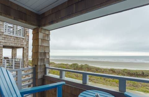Deck Overlooking Ocean