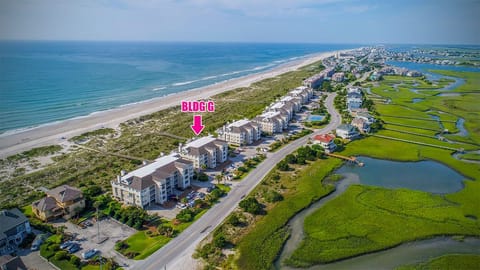 Aerial view of Wrightsville Dunes