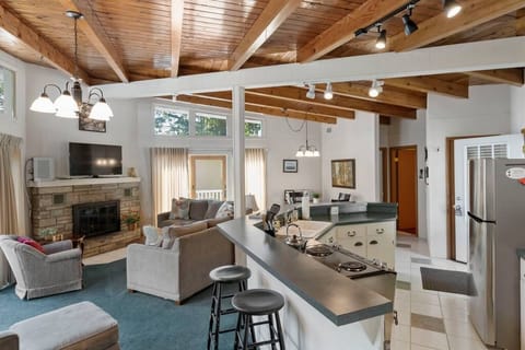 Open Concept Kitchen & Living Room