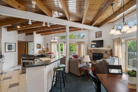 Open Concept Kitchen & Living Room