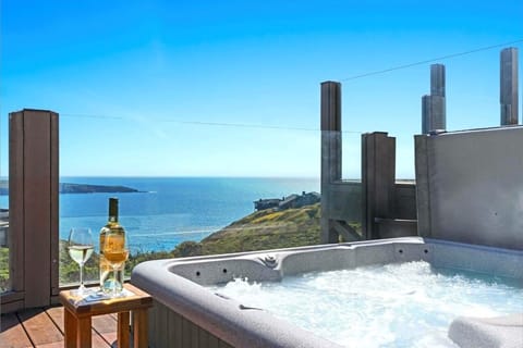 Imagine yourself soaking in this tub and watching for whales