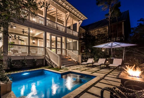 Private Pool and Firepit