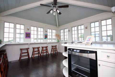 Tower with Wine Fridge