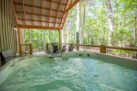 Your private hot tub...