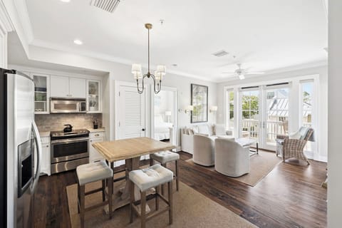 Enjoy this bright, open living space where your kitchen flows seamlessly into the cozy lounge area, perfect for morning coffee and evening relaxation.