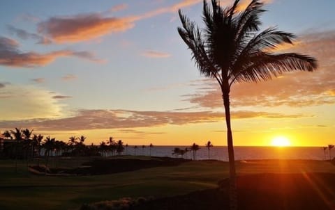 Sunset from second floor lanai