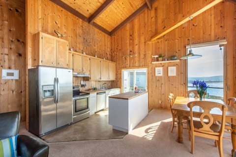 Open concept that allows for seamless interaction