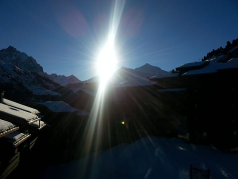 View from the apartment in the morning