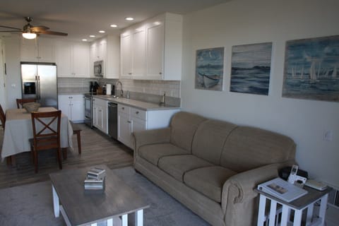 Family room is next to kitchen. Eat and relax together with family and friends!