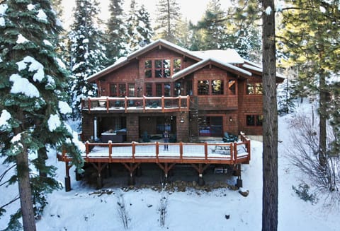 Rear of Home, showing Upper and Lower Decks.