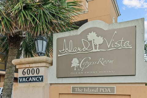 The beautiful Island Vista resort located at 6000 North Ocean Blvd., Myrtle Beach