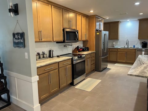 Entrance into kitchen