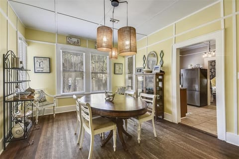 This is the dining room at Flips Flop. We love sitting here and talking about the day.