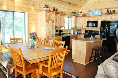 Kitchen area with brand new appliances