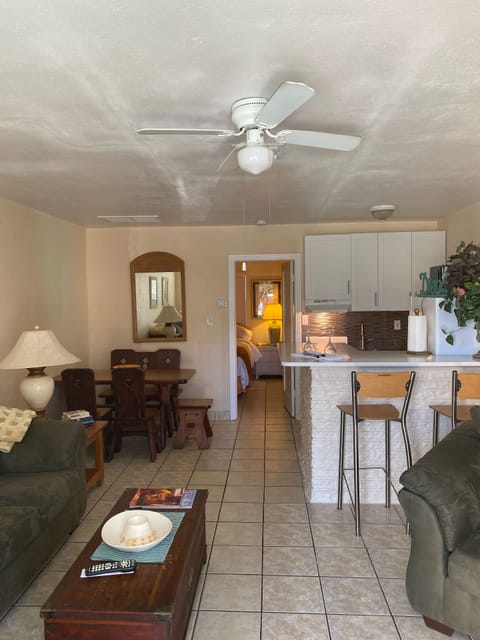 All tile flooring throughout, no mildew odor’s. Central air conditioning. 