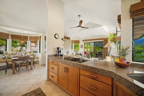 Open concept kitchen