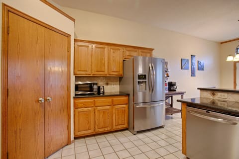 All the necessary appliances, utensils, bake ware, spices, dishes, etc