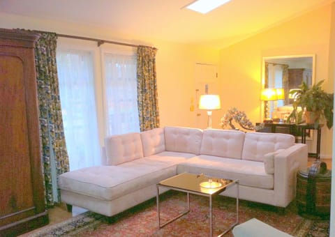 Sofa in open living room