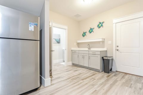 Ground Floor Kitchenette and Half Bath