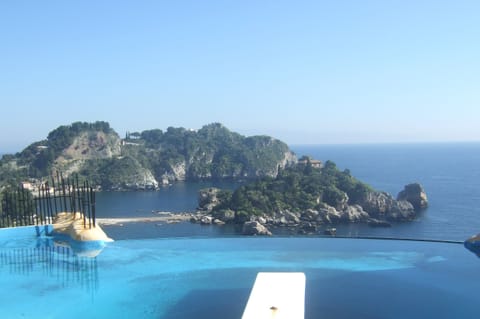 The stunning view from the pool