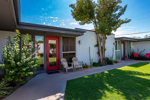 Exterior of unit