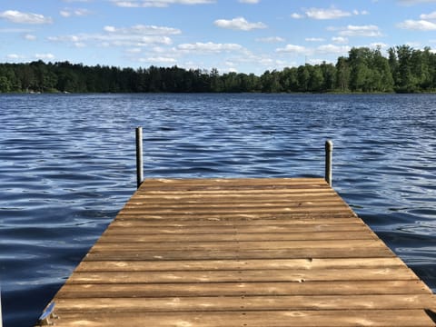 A dock is included in your cabin rental.