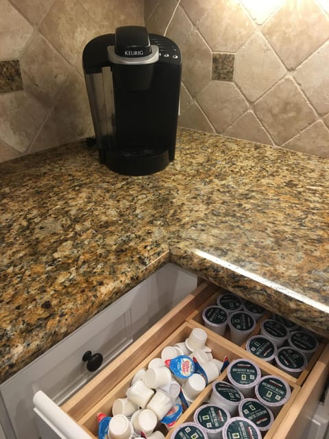 Keurig coffee bar